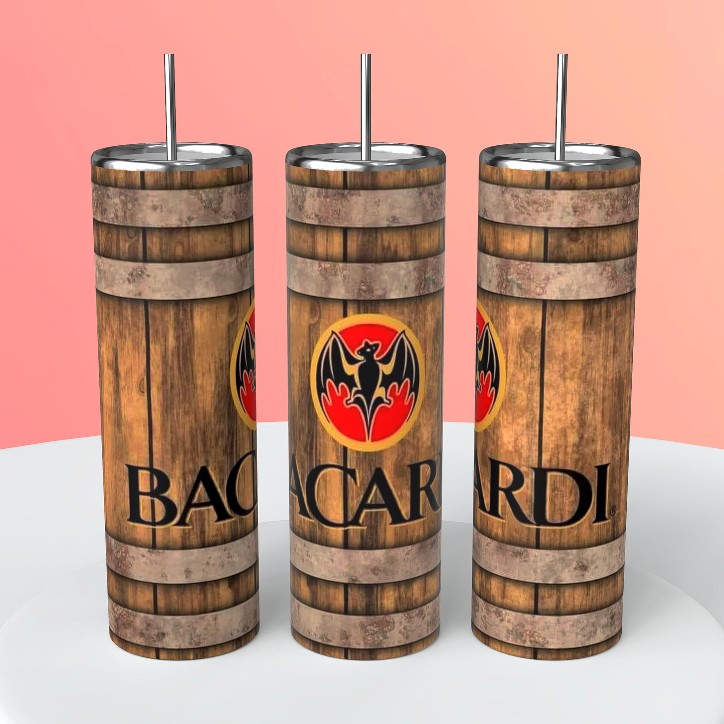 Bacardi 20oz or 30oz Hot/Cold