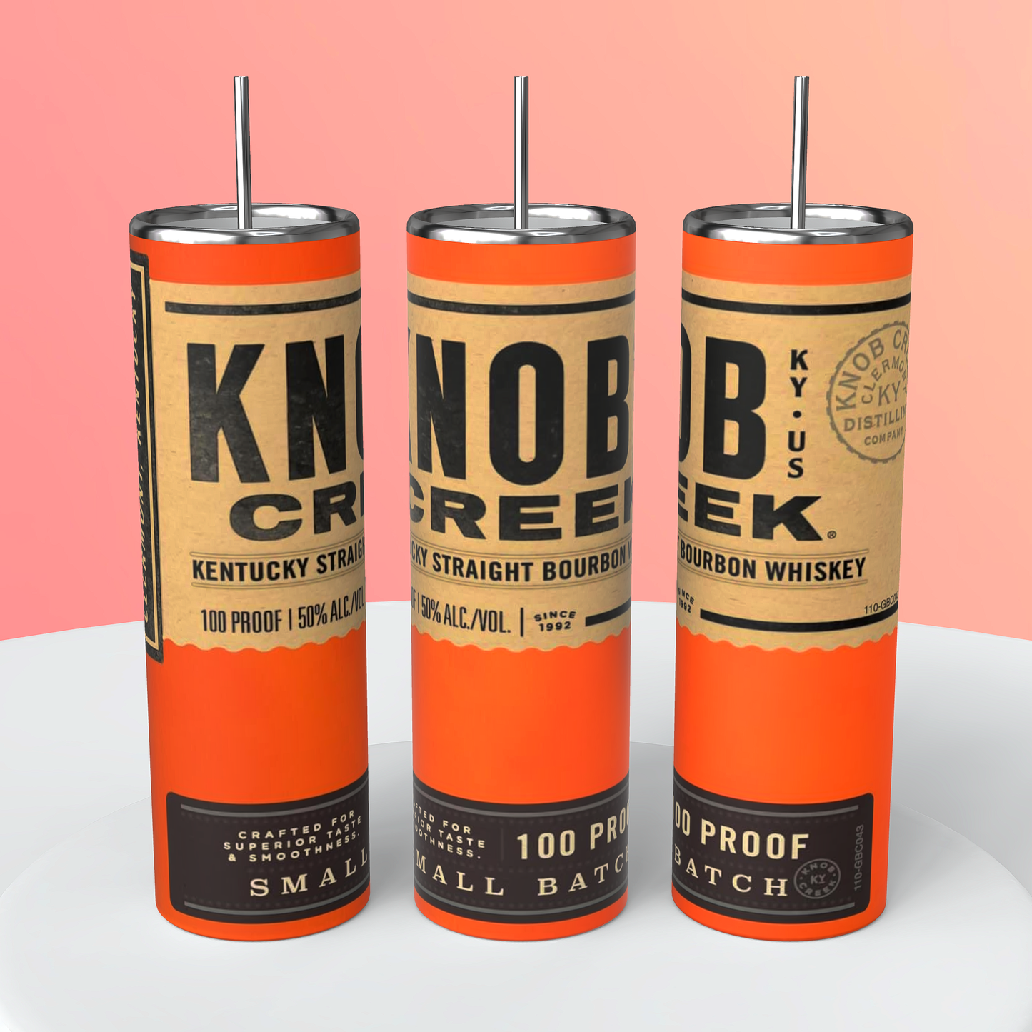 Knob Creek Alcohol Tumbler 20oz or 30oz