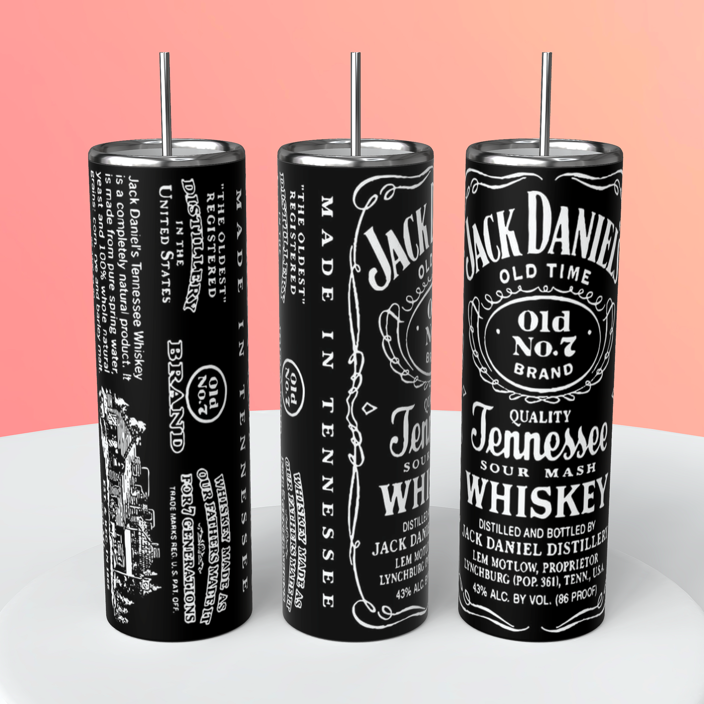 Jack Daniels 20oz or 30oz Hot/Cold