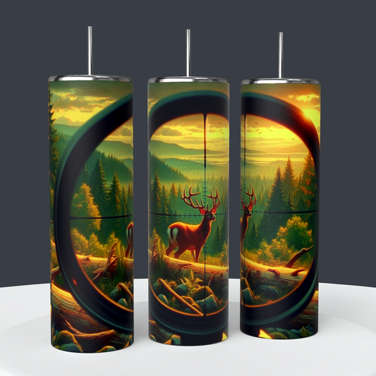 Deer Hunter 20oz or 30oz tumbler