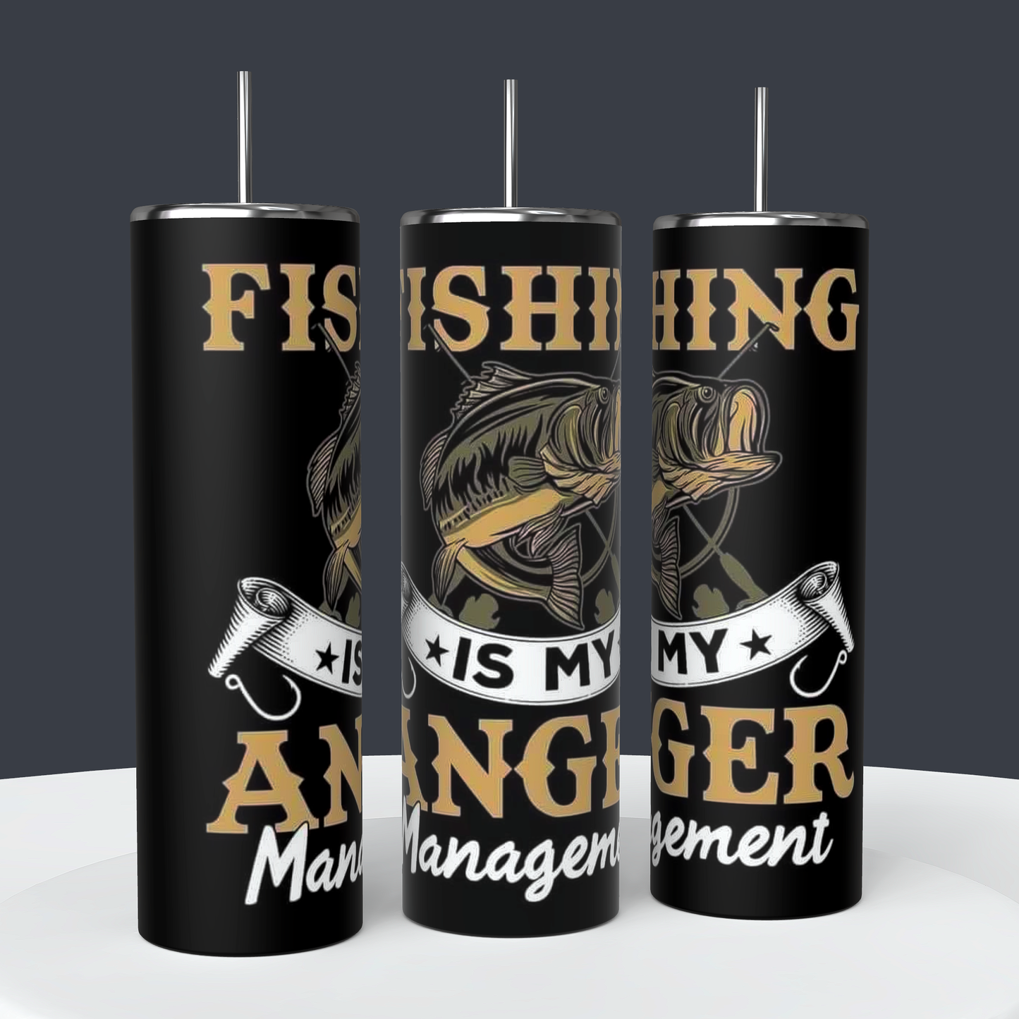 Fishing 20oz or 30oz tumbler