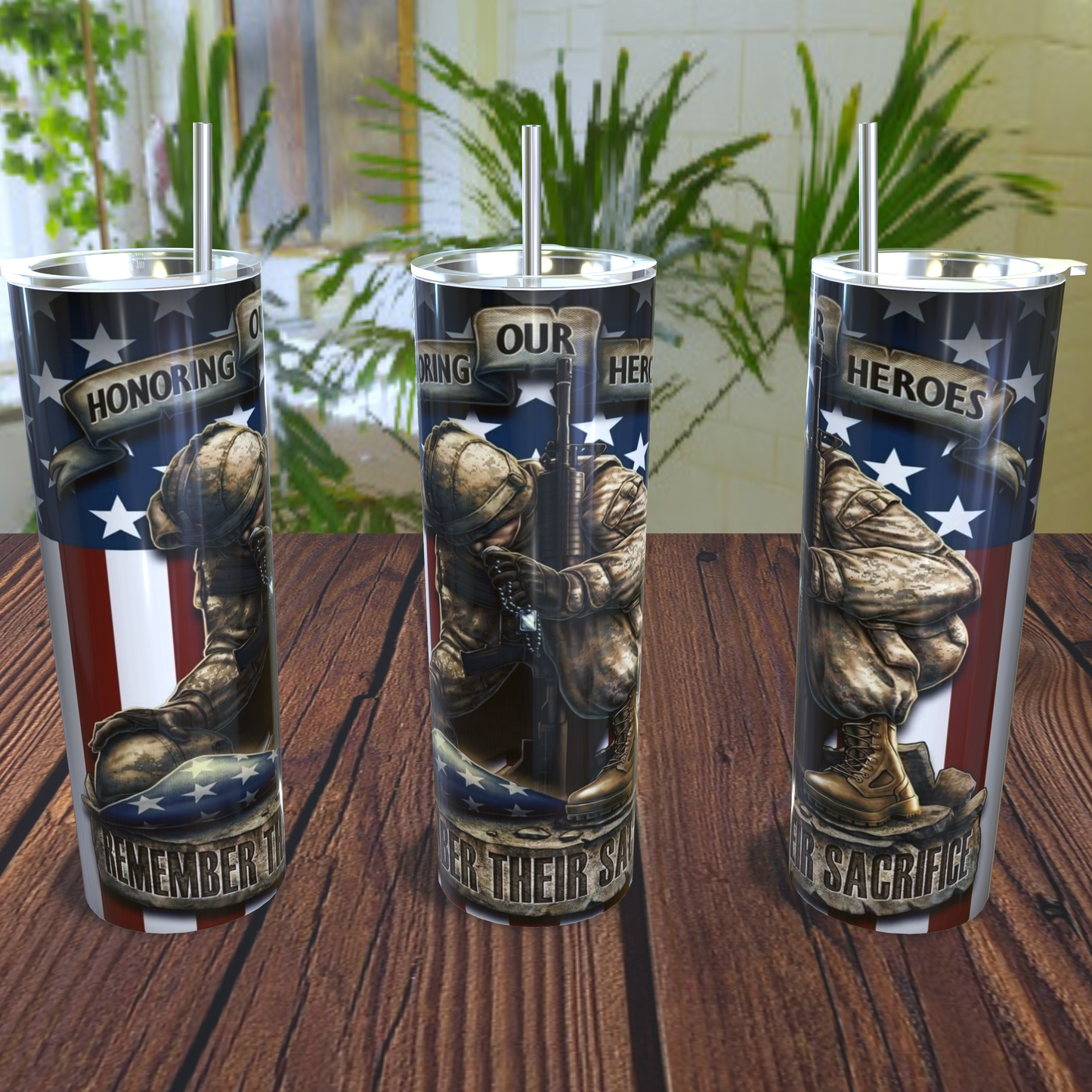 American Soldier 20oz or 30oz Hot/Cold